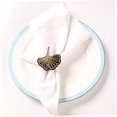 thumbnail image 2 of KAKOWELY 4Ud Servilletas Decorativos Dorados Para Fiesta Con Forma De Hoja Ginkgo, 2 of 7
