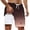 Rose Gold, variant on XFeng Men's 2 in 1 Swim Trunks, Print Board Shorts with Compression Liner, Quick Dry Beach Swim Shorts with Pockets