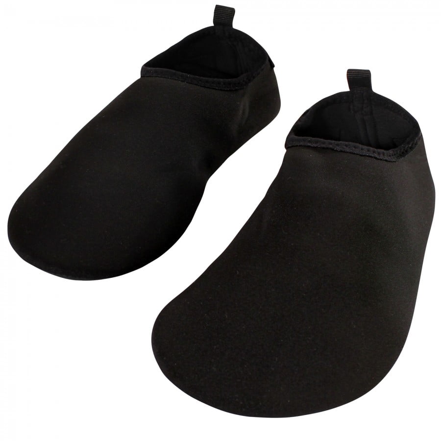 Hudson Baby Kids and Adult Water Shoes for Sports, Yoga, Beach and Outdoors, Solid Black, 28-29/11 Little Kids