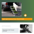 thumbnail image 5 of 4 Steps Foldable Dog Ramp for Cars,Portable Pet Dog Stairs for Large Dogs with Non-Slip Surface & Reinforced Design,Lightweight Yet Sturdy for SUVs,Trucks,Supports up to 250lbs, 5 of 10
