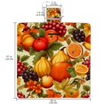 thumbnail image 2 of Thanksgiving Canvas Picnic Mat for Outdoor Activities and Beach Trips with Waterproof Backing - Portable and Durable Mat for Family Picnics and Camping Adventures, 2 of 6