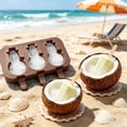 thumbnail image 1 of Ainf Cute Silicone Ice Homemade Popsicle Maker Easy Release Snowman Ice Maker, 1 of 4