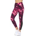 thumbnail image 2 of BSP Women's High Waist 7/8 Marble Legging With Pockets & Mesh Panel, 2 of 4