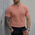 thumbnail image 2 of BUIGTTKLOP Mens Short Sleeve Shirt Lightweight Cotton T-Shirts Casual Summer Basic Tee Shirt, 2 of 6