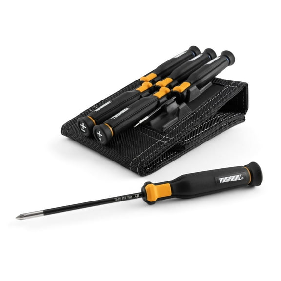 ToughBuilt 6 pc. Precision Screwdriver Set