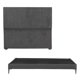 thumbnail image 1 of Box Base Cama Slim King Size+Cabecera Myko Gris, 1 of 8