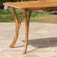 thumbnail image 3 of Summerland Outdoor Acacia Wood Rectangular Dining Table, Teak Finish, 3 of 11