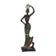 thumbnail image 2 of Estatuas de arte figurativo africano, figuritas tribales, estatuas decorativas para el hogar, artesanías, regalos como se describe, 2 of 9