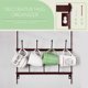 thumbnail image 5 of Sorbus Soporte para Tazas de Pared Pequeño Rústico con 21 Ganchos, Expositor y Organizador de Tazas de Metal de 6 Niveles para Hogar, Cocina, Bar, Estación de Café y Comedor., 5 of 7