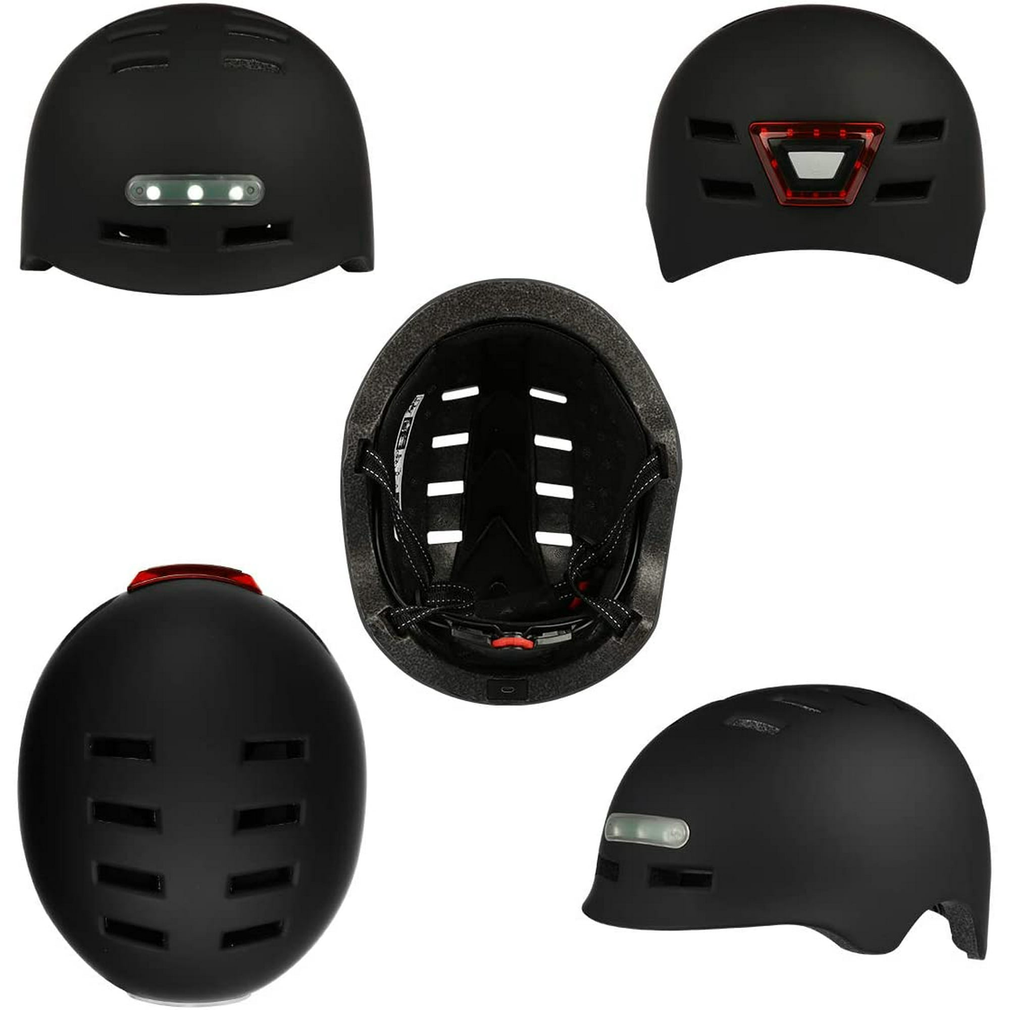 M adult bike helmet with LED light CE certificates bike helmet skater helmet men and women e scooter scooter BMX helmet for men and women trekking city racing bike helmets youth helmets skater