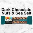 thumbnail image 3 of KIND Gluten Free Dark Chocolate Nuts & Sea Salt Snack Bars, 1.4 oz, 6 Count)2pack, 3 of 4