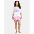 thumbnail image 2 of Disney Stitch Women's Sleep Shorts, Sizes XS-3X, 2 of 4