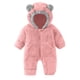 thumbnail image 2 of Traje de oso para bebé, leggings, ropa de lana de invierno para niñas y niños, mono con capucha, traje de nieve, abrigo para niños, 2 of 8