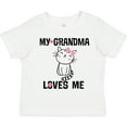 thumbnail image 3 of Inktastic My Grandma Loves Me Girls Kitty Girls Toddler T-Shirt, 3 of 5