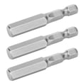 thumbnail image 1 of Puntas De Destornillador Eléctrico, Puntas De Destornillador Hexagonales De Alta Dureza De Acero De Aleación S2 Duraderas, 10 Piezas De 8 Mm Para Tornillos De Adsorción Para Uso, 1 of 8