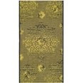 thumbnail image 2 of Safavieh Tapis d'Accent Palazzo Noir / Vert, 2 of 5