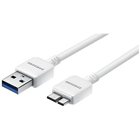 Original Samsung USB 3.0 Data Cable - ET-DQ11Y1WE 21-Pin USB 3.0 Charging Data Cable for Samsung Galaxy S5 and Note 3 - 100% OEM Brand NEW in Non- Retail Packaging