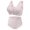 Grey, variant on DuoJiaJ Bra And Panty Sets For Women Front Button Shaping Cup Shoulder Strap No Underwire Bra Plus Size Underwear Set Sports Bras for Women Beige