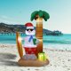 thumbnail image 4 of 8 Foot Christmas Inflatable Snowman with Accessories Yard Decoration Clearance Giant Built LED Lights for Xmas Outdoor Garden Holiday Indoor perfecl inflable al aire libre, 4 of 8