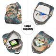 thumbnail image 5 of FORMRS Mini Backpack Purse for Women Quilted Travel Daypack Casual Shoulder Bag, Pine Tree at Dawn, 5 of 7