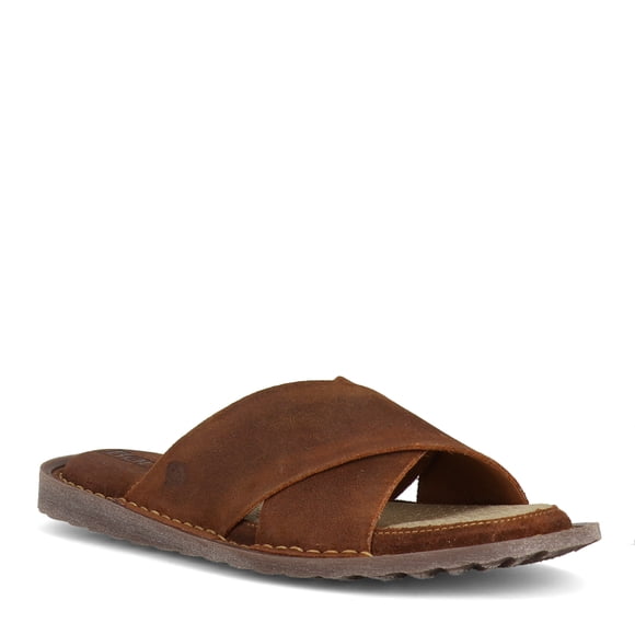 Born Men Getaway Casual Sandals, Medium Width, Slide, Brown