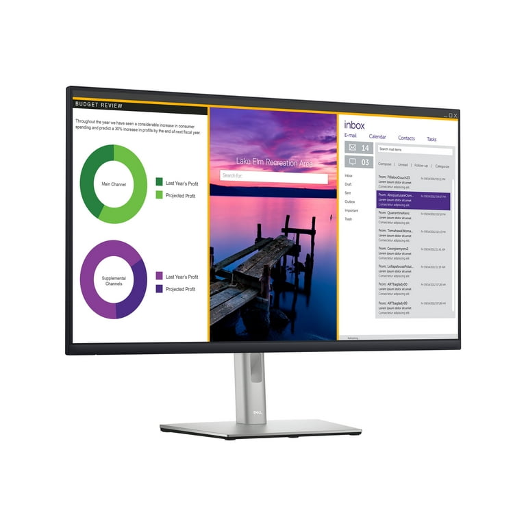 DELL P3223QE 4K モニター 2022年製 Dell P3223QE 32-inch 4K Monitor review: a solid working from