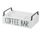 thumbnail image 1 of Organizador de Estación de Café de Madera: Accesorios de Barra de Café, Soporte para Cápsulas de Café, Canasta de Almacenamiento para Barra de Café en el Hogar B, 1 of 5