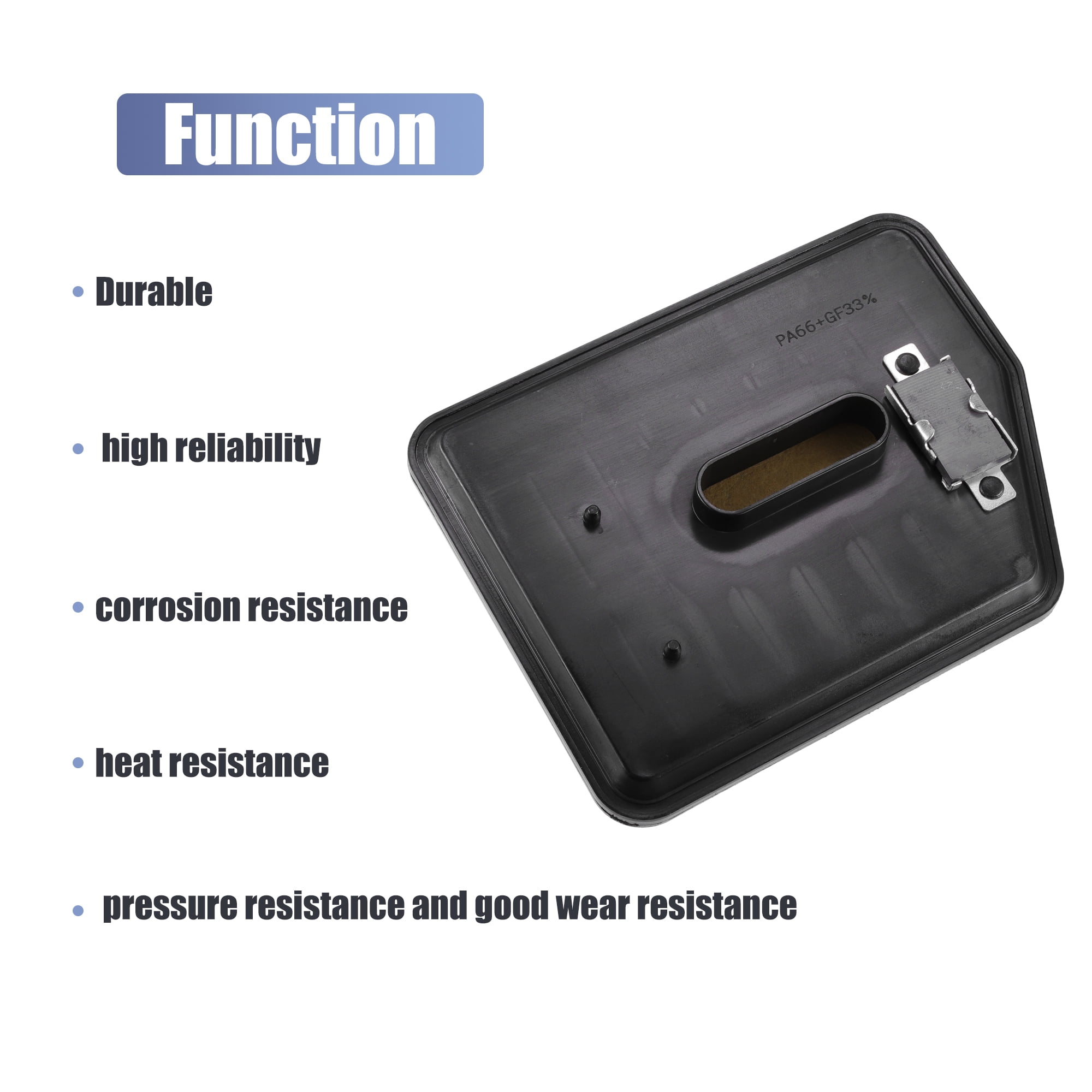 No.MR515064 Automatic Car Transmission Filter Oil Pan Replacement for MITSUBISHI Black