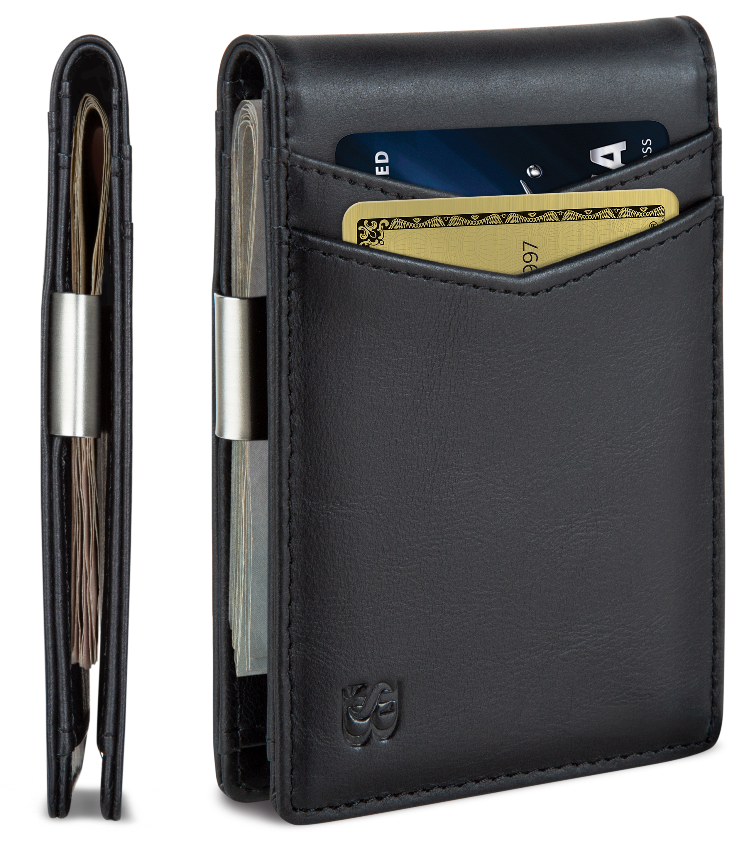 Serman Brands Bifold Money Clip Wallet photo 1