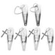 thumbnail image 1 of KAKOWELY 6 pinzas de metal para el pelo con forma de corazón y cruz para niña., 1 of 4