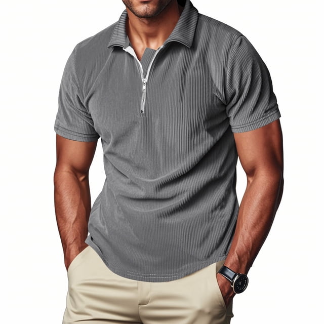 pstuiky camisetas de hombre, Camisa de manga larga con botones y solapa para hombre, de color liso, para vacaciones y tiempo libre ropa de hombre xxl