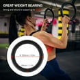 thumbnail image 3 of Gymnastic Rings 28mm ABS Gym Rings with Adjustable Strap for Home Gym Fitness Body Strength and Muscular Bodyweight Training, 3 of 8