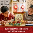 thumbnail image 2 of LEGO Spring Festival Galloping Horse Canvas Kids Building Toy - Year of The Horse Toy for Girls & Boys, Ages 10+ - Buildable Chinese New Year Decoration - Gift Idea for Birthdays & Families - 80119, 2 of 5
