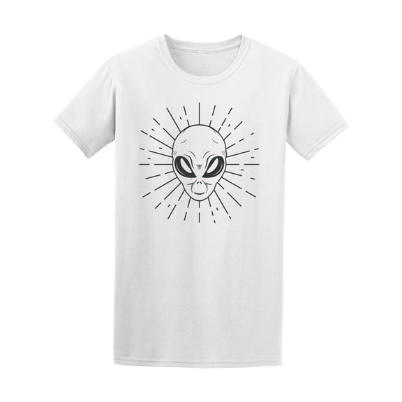 Alien Face Fantasy Tee Men's -Image by Shutterstock