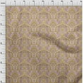 thumbnail image 4 of oneOone Cotton Flex Yellow Fabric Asian Traditional Floral Sewing Craft Projects Fabric Prints By Yard 40 Inch Wide, 4 of 4