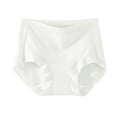 thumbnail image 2 of Odbmxy Panties for Women Cotton Seamless Women Brief Panties High Waist White Breathable Single Hip Lift Panties, 2 of 6