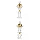 thumbnail image 1 of Quemador de de cristal, 2 uds., elegante adorno decorativo para quemador de, 1 of 5
