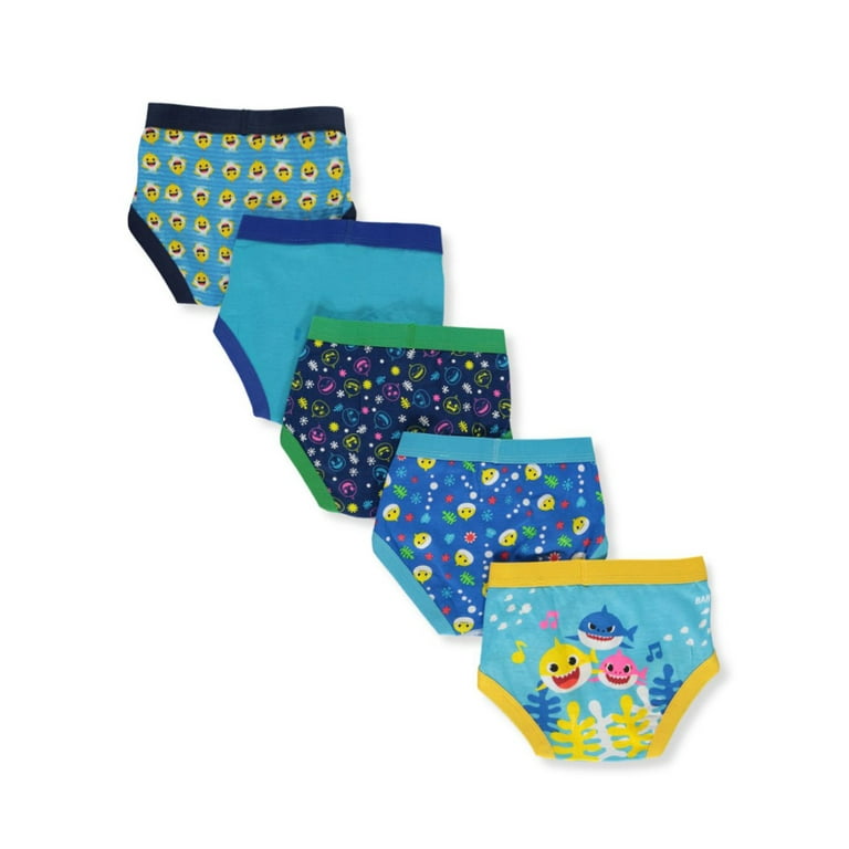 Baby Shark Boys' Toddler Underwear Multipacks, Shark Tb 10pk, 18 :  : Clothing, Shoes & Accessories