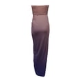 thumbnail image 5 of JINMGG 2024 Summer Clearance Dresses under $10.00 Women's Summer Print Strapless Long Dress Beach Split Dress Party Club Dress, 5 of 5