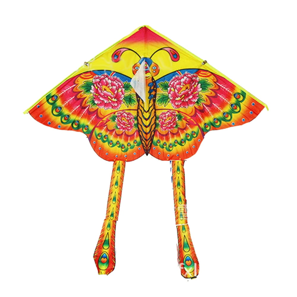 TureClos 90x90CM Outdoor Sports Animal Flying Kite Children Kids Game ...