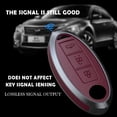 thumbnail image 6 of Key Fob Cover Compatible with Fit for Nissan Murano Kicks Keychain Case Holder Protector, 6 of 6