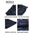 thumbnail image 7 of LELINTA Men's Light Weight Sport Shorts - Adjustable Draw Cord Big and Tall Mens Gym Basketball Activewear, 7 of 7