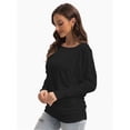thumbnail image 2 of Long Sleeve Tops for Women Dressy Business Casual Shirts Travel Work Clothes Tunic for Leggings, 2 of 6