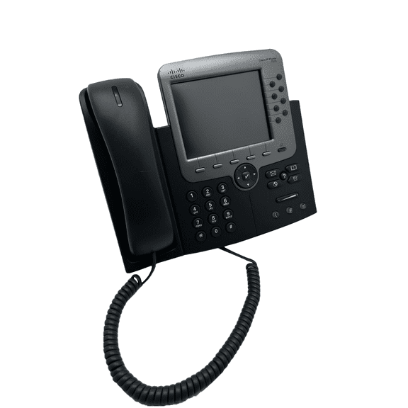Pre-Owned Cisco Unified IP Business Phone 5.6" Color Display VoIP PoE Telephone - PN: CP-7975G (Good)