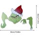 thumbnail image 2 of 1/4 Pcs Striped Christmas Chair Leg Cover Xmas Decor Elf Stocking Slipper Table Leg Cover,1PCRed, 2 of 2