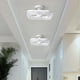 thumbnail image 5 of Nueva bombilla LED E27, luz circular con boca de rosca, protección para los ojos, ahorro de energía, luz LED acrílica con boca de rosca, luz de techo, 5 of 8