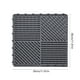 thumbnail image 3 of Alfombras Antideslizantes Entrelazadas para Baño | Alfombras Impermeables de Pvc para Ducha y Piscina | Baldosas de 30X30 Cm con Orificios de Drenaje | Uso Interior/Exterior | Gris Oscuro/Blanco/Gris, 3 of 6