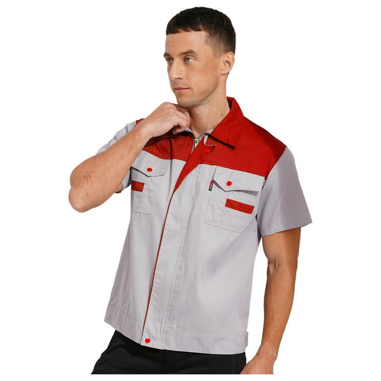 (1649) STAPLE 半袖シャツ Safety Button-Up M staple - (1649) STAPLE 半袖シャツ Safety Button-Up Mの通販
