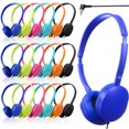 thumbnail image 1 of Paquete de 18 auriculares Bulk Classroom Konohan para niños y adultos, 1 of 1