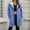Blue, variant on Jackets For Women Sevevn Women's Stripe Print Hooded Sweathirt Casual Long Sleeve Zipper Pocket Fleece-Lined Jacket